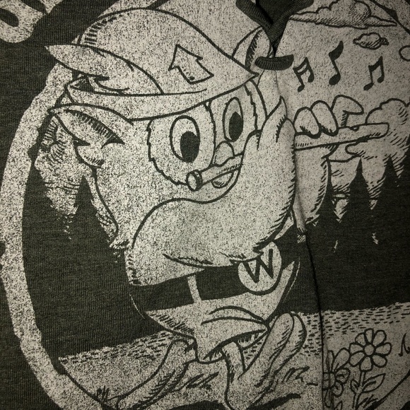 Cropped Owl Tee - Picture 3 of 3